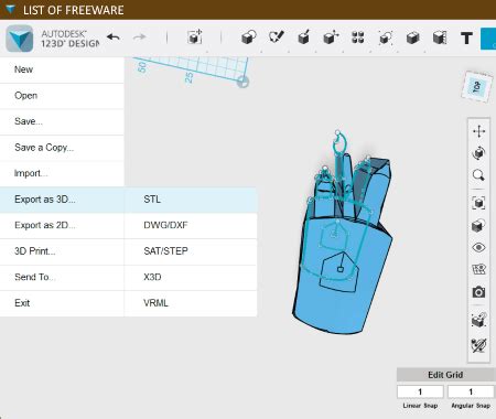 Image result for How to Convert STL File to a 123D Design File