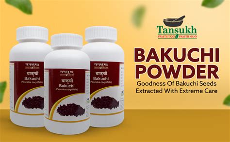 Buy Tansukh Bakuchi Seeds Churna - Pack of 3, 100 Gram Each | Babchi ...