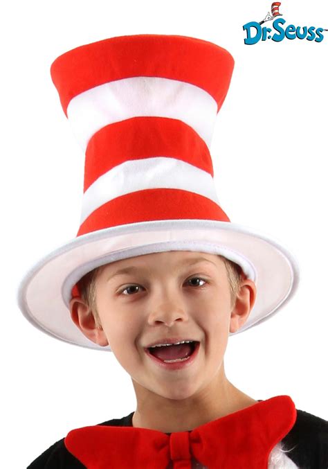 Dr. Seuss Kid's Cat in the Hat Striped Costume Hat | Dr. Seuss Accessories