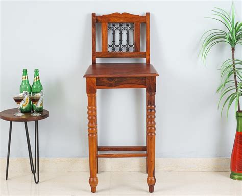 Buy 50% Off wooden bar chair Online At furniselan