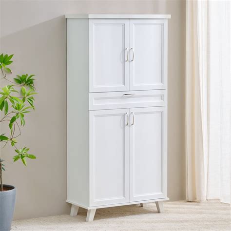 Buy Helios Alton 24 Pairs Shoe Cabinet with Drawer - White from Alton ...