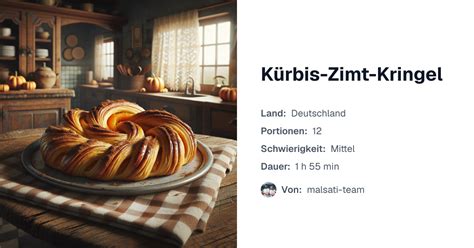 Kürbis-Zimt-Kringel | malsati