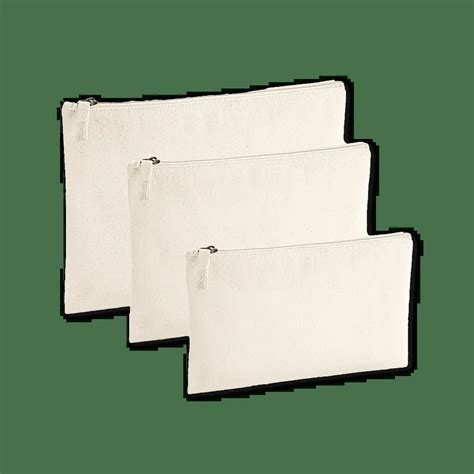 Cotton Canvas Zipper Pouch Printing - Never Seen Before