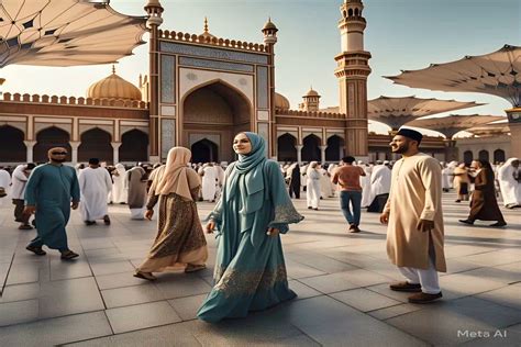 Eid Ul Fitr 2025/ Image Credit: Meta AI