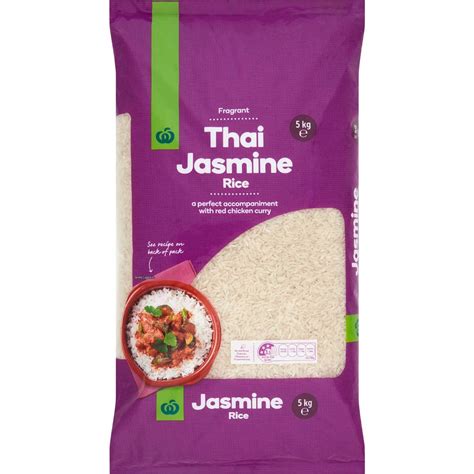 Calories in Woolworths Jasmine Rice Calorie Counter Australia