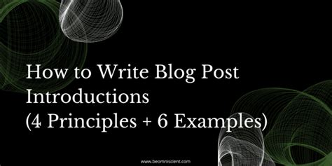 Image result for Blog Post Introductiory Paragraph