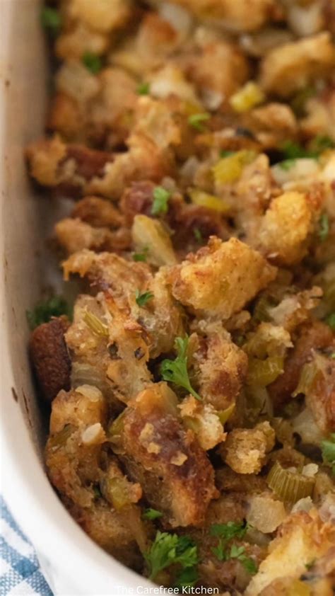 Grandma's Old Fashioned Stuffing Recipe