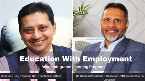 University Admissions with Job Offers! Redefining Earn While You Learn ...