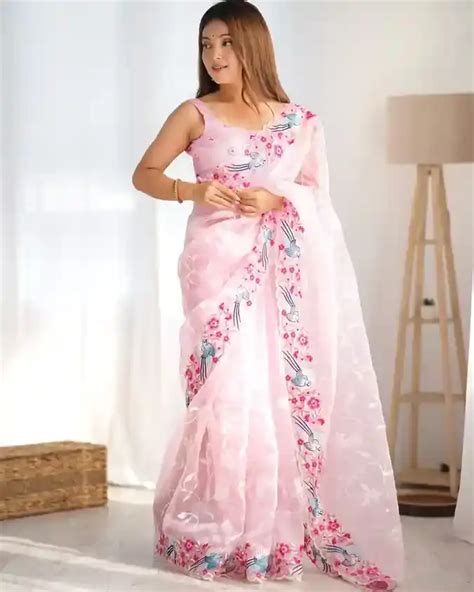 Flipkart Big Billion Days Sale from 23rd Sept: 4 Stunning Organza Sarees