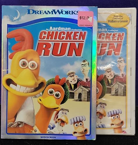Dreamworks Chicken Run Dvd