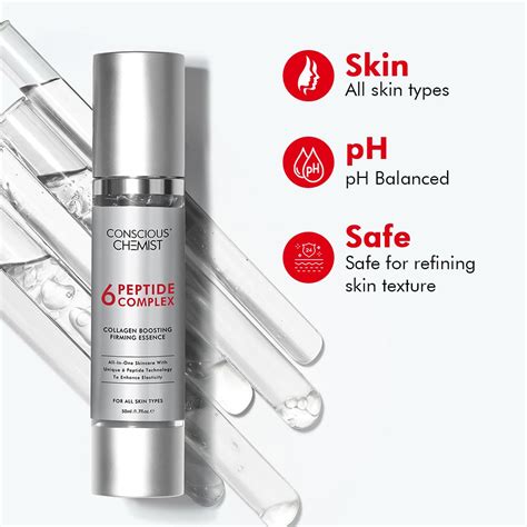 Buy 6 Peptide Booster Complex for Anti-aging - Conscious Chemist