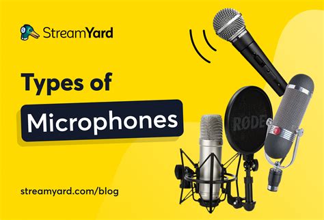 Different Microphone Types 的图像结果
