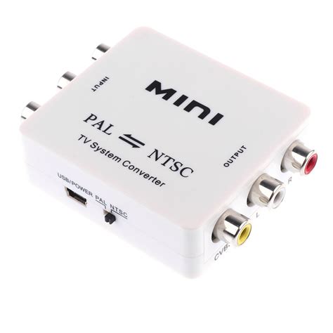 Buy NYLSA PAL NTSC SECAM to NTSC PAL TV Video System Converter Switcher ...
