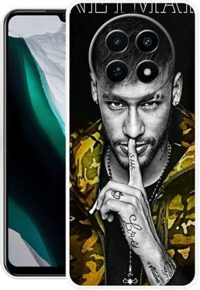 play fast Back Cover for realme C65 5G, RMX3997, NEYMAR, JR, BARCELONA ...