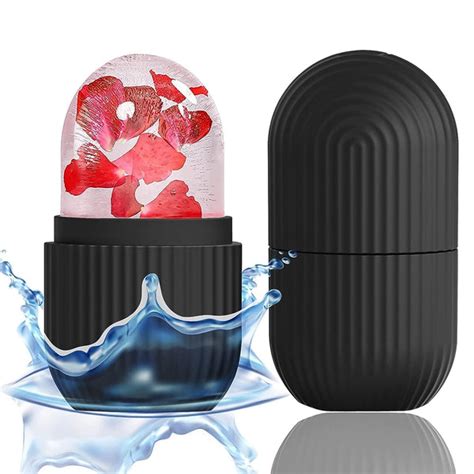 Buy Face Ice Roller for Puffiness & Swelling – Black – amrzone786.in