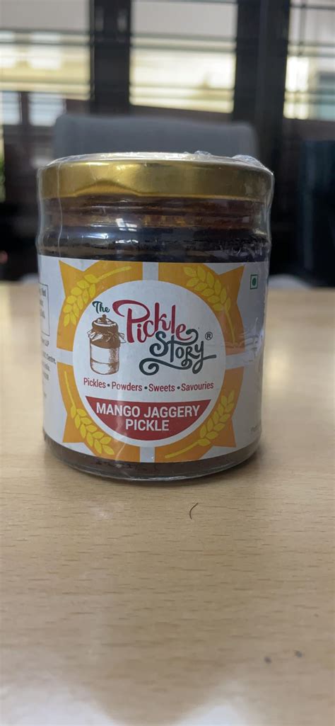 The Pickle Story - Bellam (Jaggery) Mango Jaggery (Mitha Aam ka achar ...