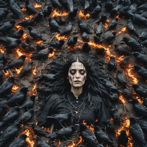 Nest of Crows: Murder (c) - AI Generated Artwork - NightCafe Creator