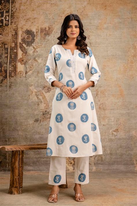 Aaronee - Stylish Pure Cotton Kurtis and Kurta Set for Women