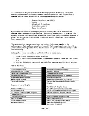 Fillable Online This section explains the process in the HSE for the ...