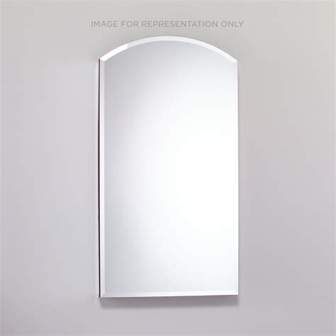 robern MC2030D8ABL M Series Cabinet, 20" x 34" x 8", Arch Top, Bevel ...