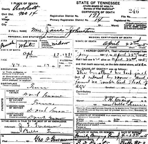 Mrs. Mariah Jane Robason/Robertson Johnson