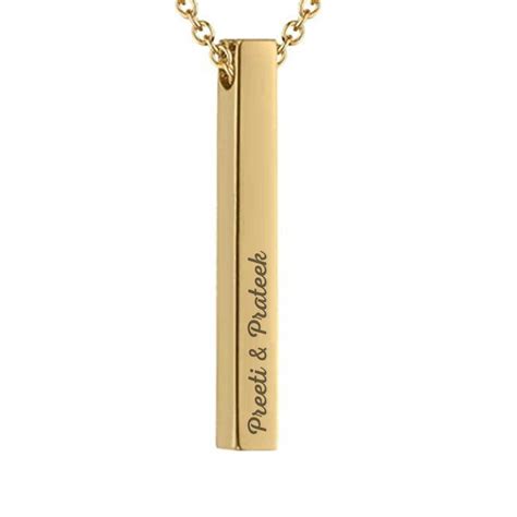 Buy Personalized Jewellery Engraved Name Pendants With Chain Online ...
