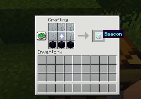 Minecraft Beacon Recipe How To Make And Use A Beacon In Minecraft