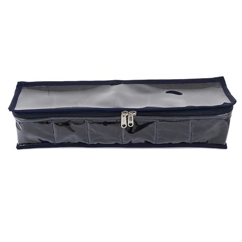 Kuber Industries Watch Case With 6 Roll|Wrist Watch Holder|Watch ...