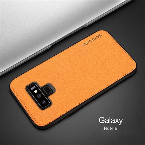 Vaku ® Samsung Galaxy Note 9 Luxico Series Hand-Stitched Cotton Textile ...