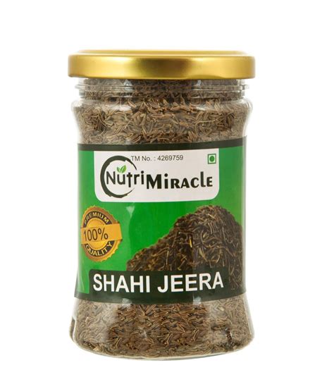 NUTRI MIRACLE Shahi Jeera/Caraway Seeds/Shah Jeera/Afghan Zeera/Royal ...