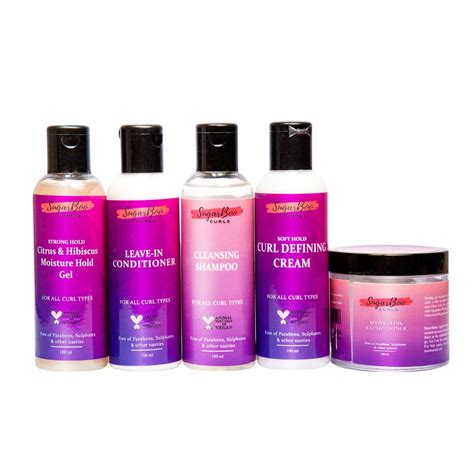 Buy SugarBoo Curls Travel Size Wash Day Set (100ml) for Dry, Frizzy ...