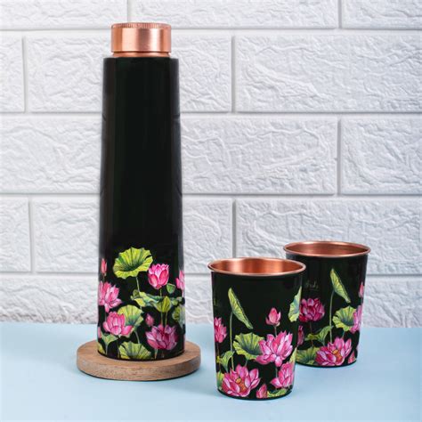 Copper Bottles & Tumblers – Strokes by Namrata Mehta