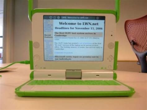 OLPC XO-1 的图像结果