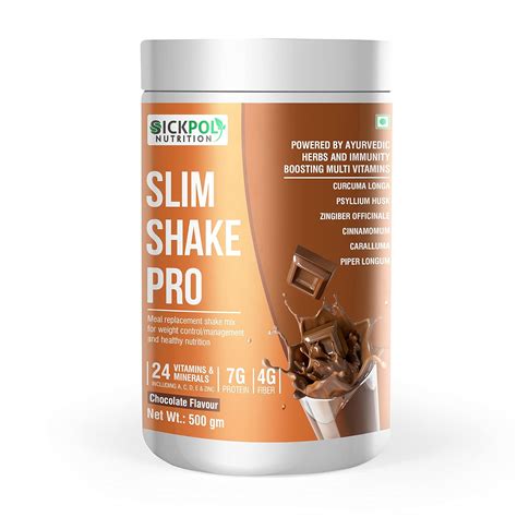 Sickpol Nutrition Slim Shake Pro Protein Powder-Meal Replacement Shake ...