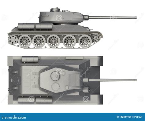 Tank Drawing Side View 的图像结果