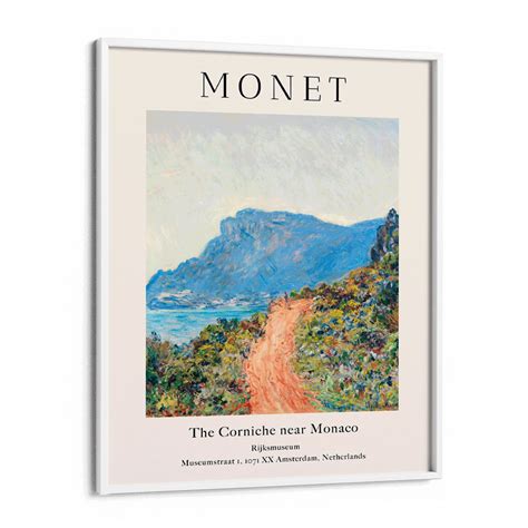 Monet's The Corniche Near Monaco: Buy Wall Art Prints Online – Nook At You