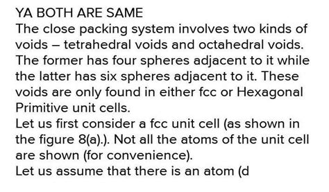 Hexagonal and octahedral are same or different - Brainly.in