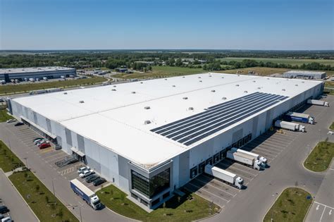 Cool Roof Paint in the Logistics sector – LuminX
