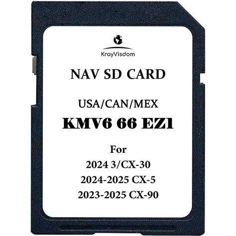 Buy Updated Navigation SD Card | GPS Card Compatible with CX-5(2024 ...