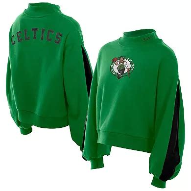 Women's New Era Kelly Green Boston Celtics Sport Night Balloon Sleeves ...