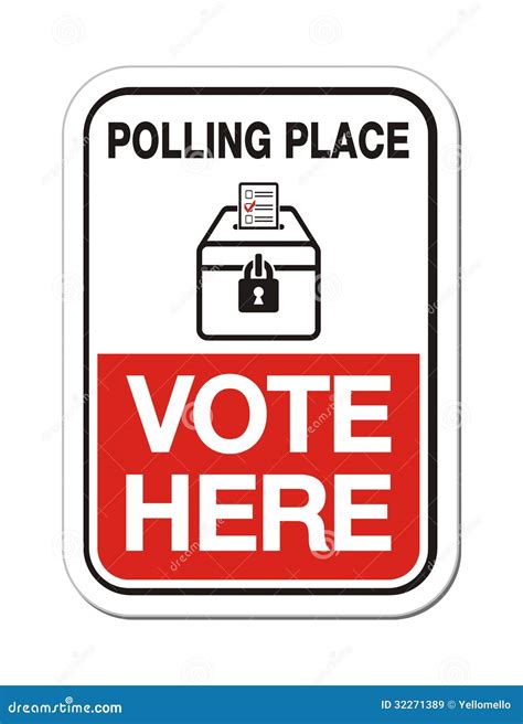 Polling Place Signage 的图像结果