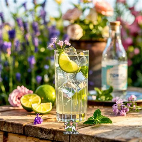 Elderflower Gin and Tonic Cocktail Recipe - Thirsty Tales