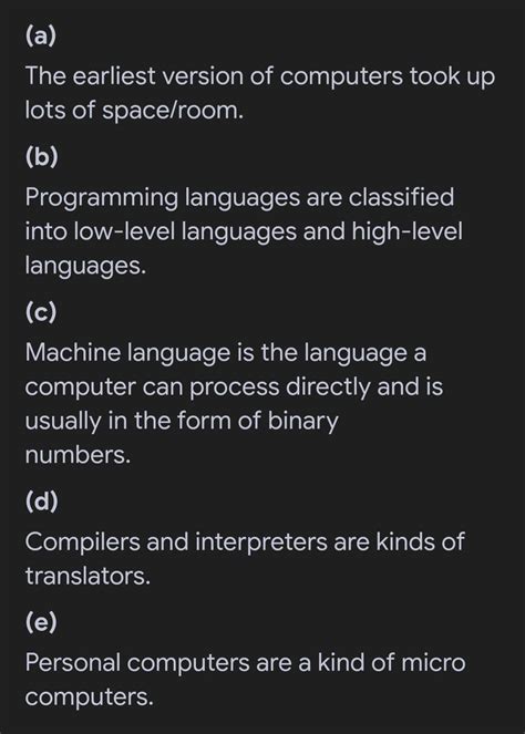 1. Fill in the blanks (a) The earliest version of computers took up ...