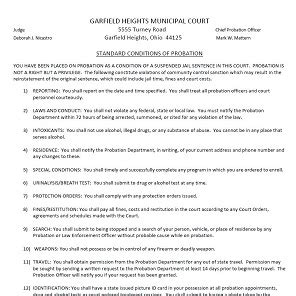 Forms | Garfield Heights Municipal Court