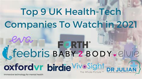Top 9 UK Health Technology Companies to Watch in 2021 - OggaDoon