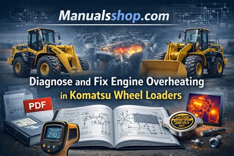 Diagnose and Fix Engine Overheating in Komatsu Wheel Loaders