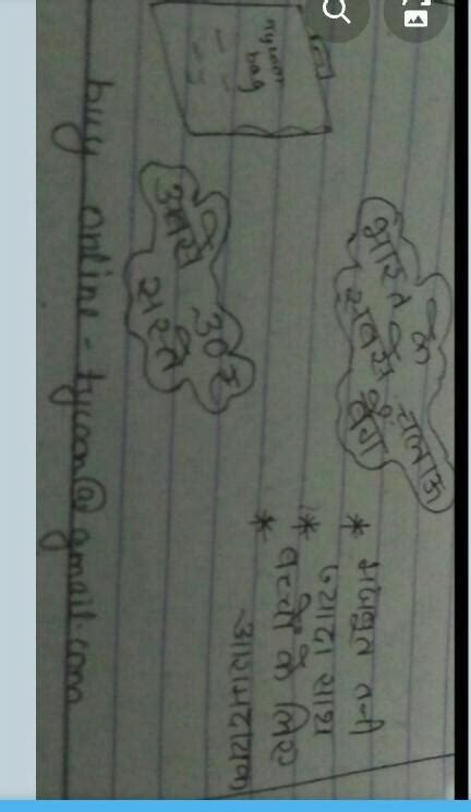 Paper bags advertisement in marathi - Brainly.in