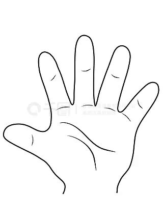 手掌简笔画 的图像结果