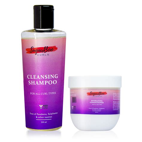 Curly Hair Shampoo & Conditioner - SugarBoo Curls