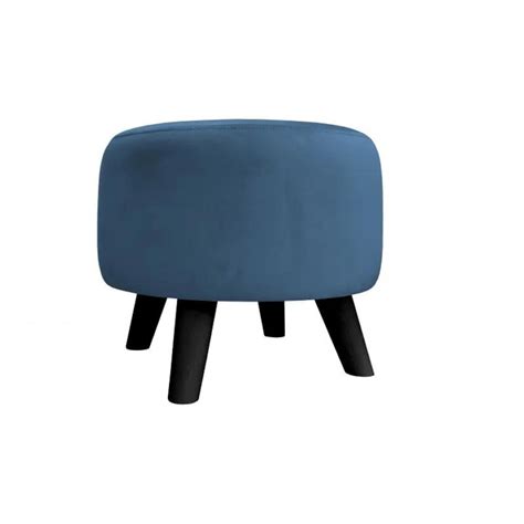 Pufa POLA MG33 niebieska/czarna | home&you